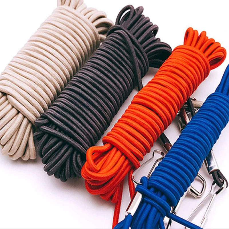 Fishing Rod Safety Rope Fishing Release Rope Elastic Retractable Ropes Nylon Fishing Tackle Outdoor