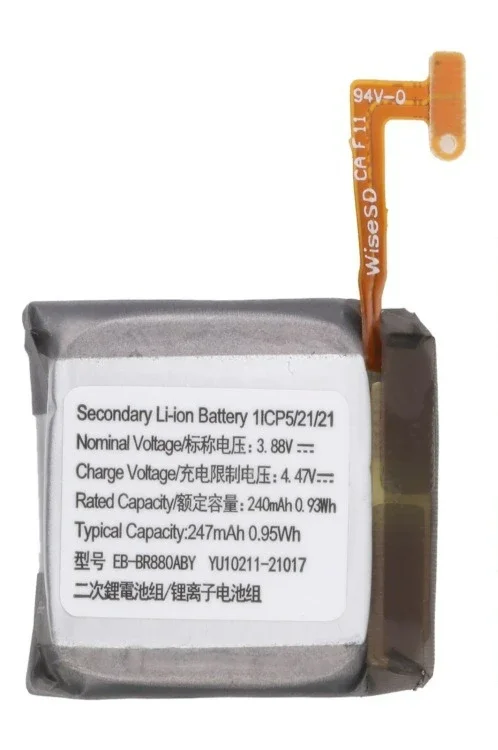 247mAh EB-BR880ABY Battery Replacement Suitable for Samsung Galaxy Watch 4 42mm