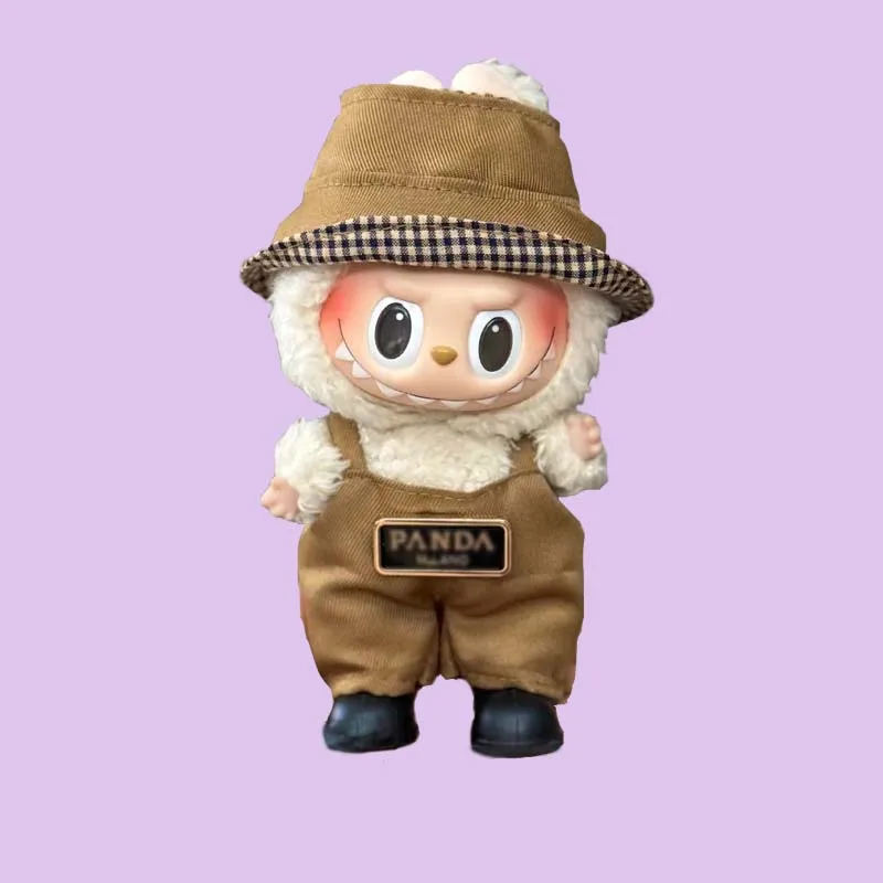 17cm 라부부 인형 의류 세트에 적합, 라부부 의류 교체용 어부 모던 세트에 적합