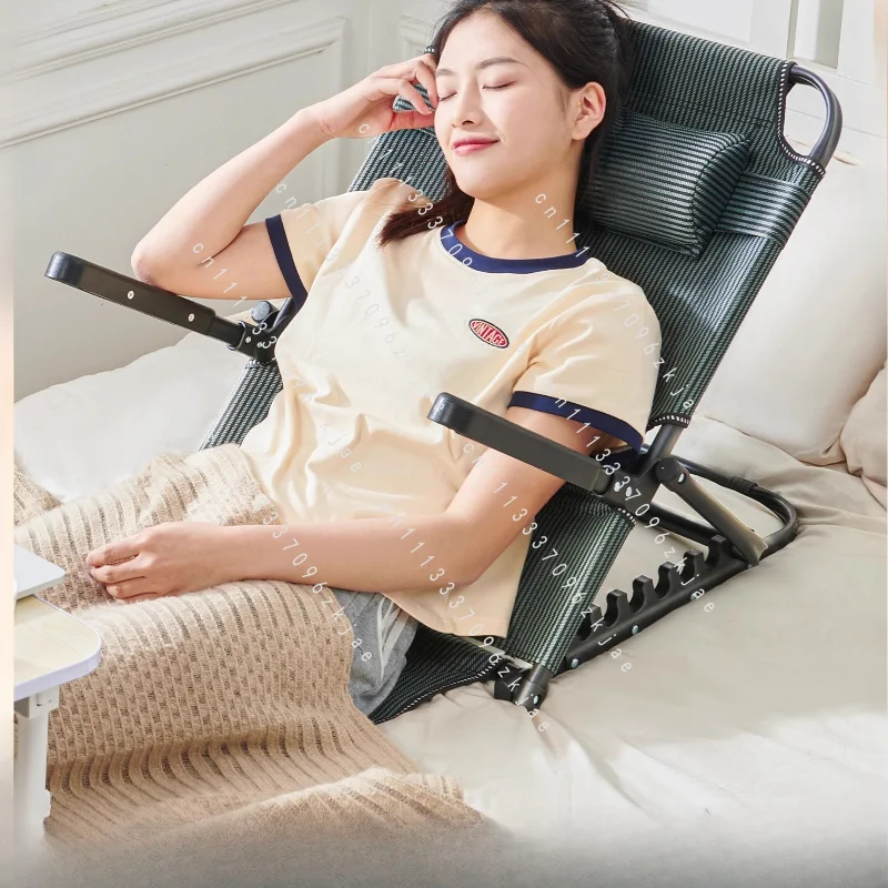 Adjustable Backrest Chair for Bed Portable Lazy Sofa Comfortable Reading Seat Elderly Living Room Floor Sitting