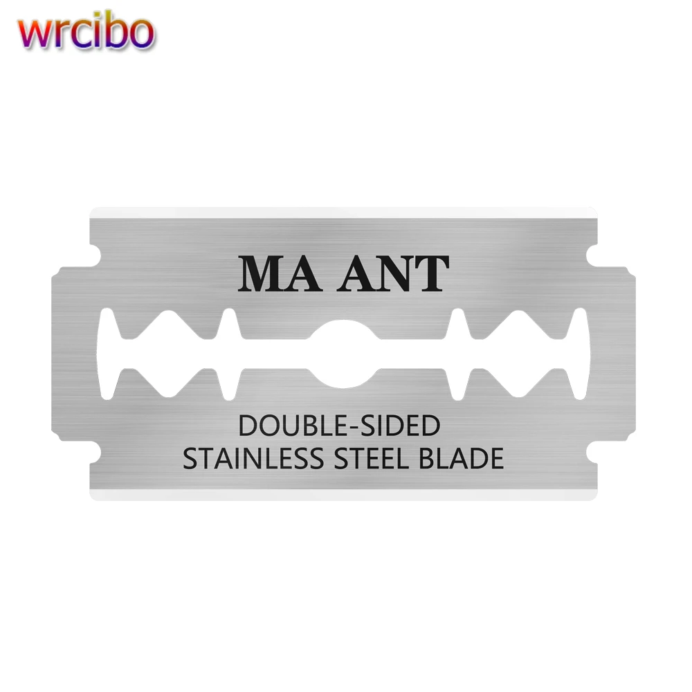 

MaAnt Double Edge Stainless Steel Shaving Blade Safety Razor Blade For Mobile Phone Screen Cleaning Glue Removal Cutting Tool