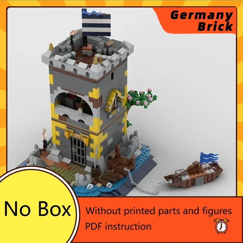 

Medieval Castle Model Moc Building Bricks Imperial Fortress Technology Modular Blocks Gifts Christmas Toys DIY Sets Assembly