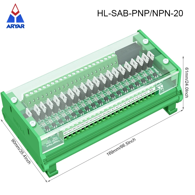 Dust Shield Single Chip Microcomputer PLC Signal Amplifier Board Input Photocoupler Isolation PLC Control Relay Module