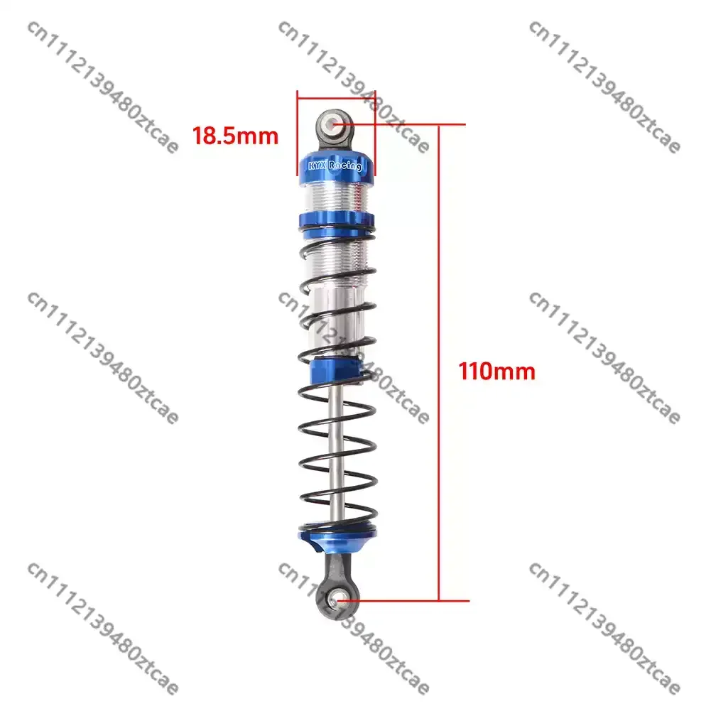 1/10 2WD RC Short Course Truck Metal Shock Absorber DIY Upgrade Suspension Replacement Parts For Off-Road Model Car