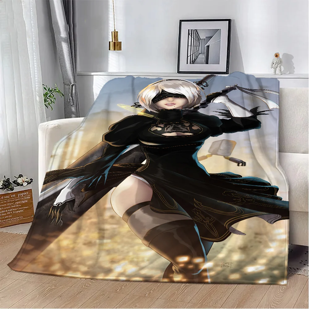 Bedspread for the Bedroom Nier Automata Knee Blanket Luxury Designer as Roma Numberblocks Arcteryx Denim Tears Hoodie Men Hentai