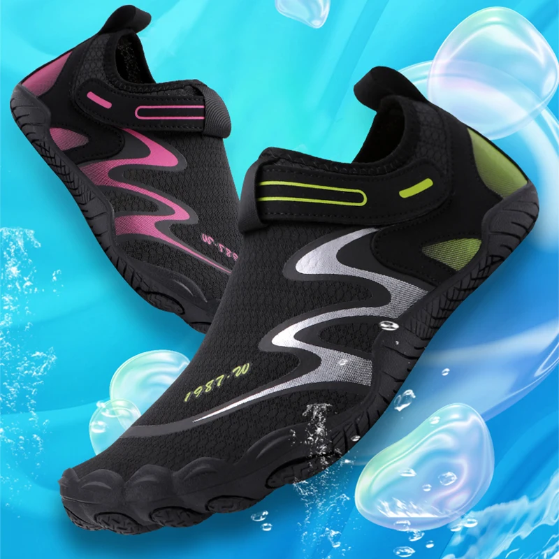 

Burst special swimming shoes Ultra-thin breathable mesh surface water shoes ultra-light non-slip surf shoes water sports shoes