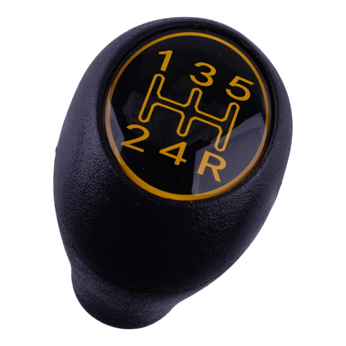 5 Speed Gear Shift Knob Shifter Handle Lever Head With Yellow Number Fit for Peugeot 504 505 309 205 GTI CTI TD 240367