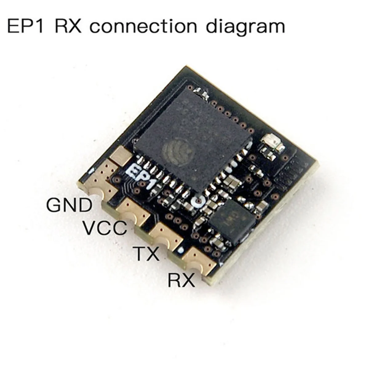 PQWN! For HappyModel EP1 RX 2.4G ExpressLRS ELRS Nano Receiver for ES24TX Module RC Airplane FPV Long Range