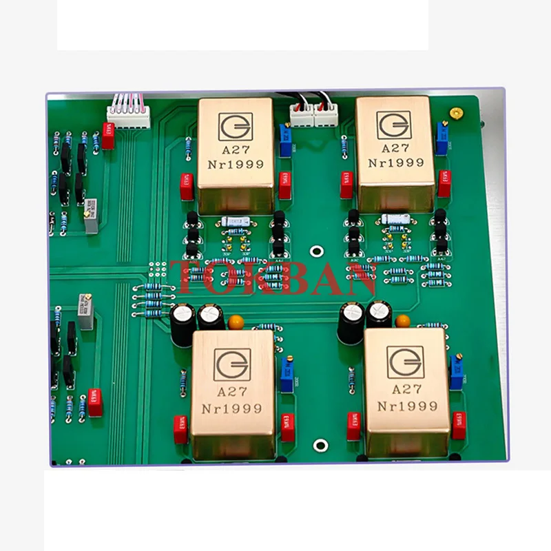 Préamplificateur avec télécommande, Préamplificateur HIFI, Haute résolution, Faible distorsion, Référence Tokban, Goldmund 27