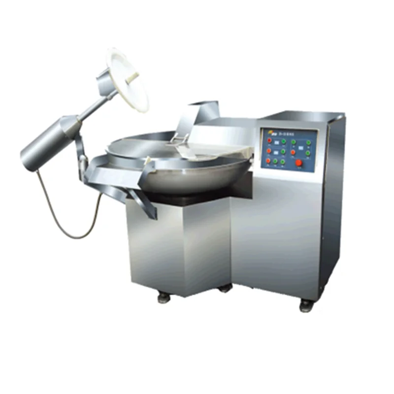 Heavy‑Duty Automatic Meat Chopper Mixer Machine Frequency Control For Food Factory Meat Product Deep Processing Line