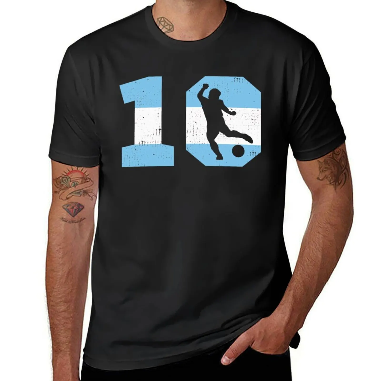 

Argentina/ElDiego 10 T-Shirt clothes kawaii clothes baggy shirts valentines clothes heavy weight t shirts for men