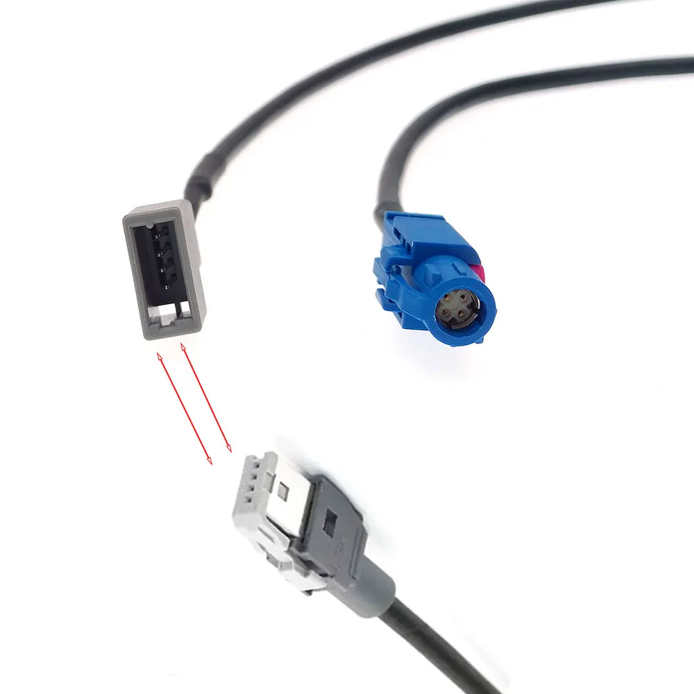 4 Pin Usb Cable For Peugeot Citroen RCC Radio NAC Wireless MRN SMEG, SMEG+ Replacement NAC RCC