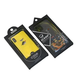 Wholesale 50pcs Universal Mobile Phone Protective Case Paper Packaging Box For iPhone 13 14 15 16 Pro Max Plus Phone Case WJ106