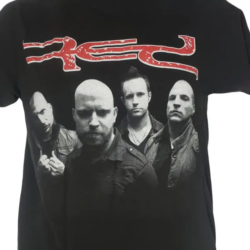 Camiseta R3D RED CHRISTIAN ROCK BAND MICHAEL BARNES, talla SM, para hombre, concierto