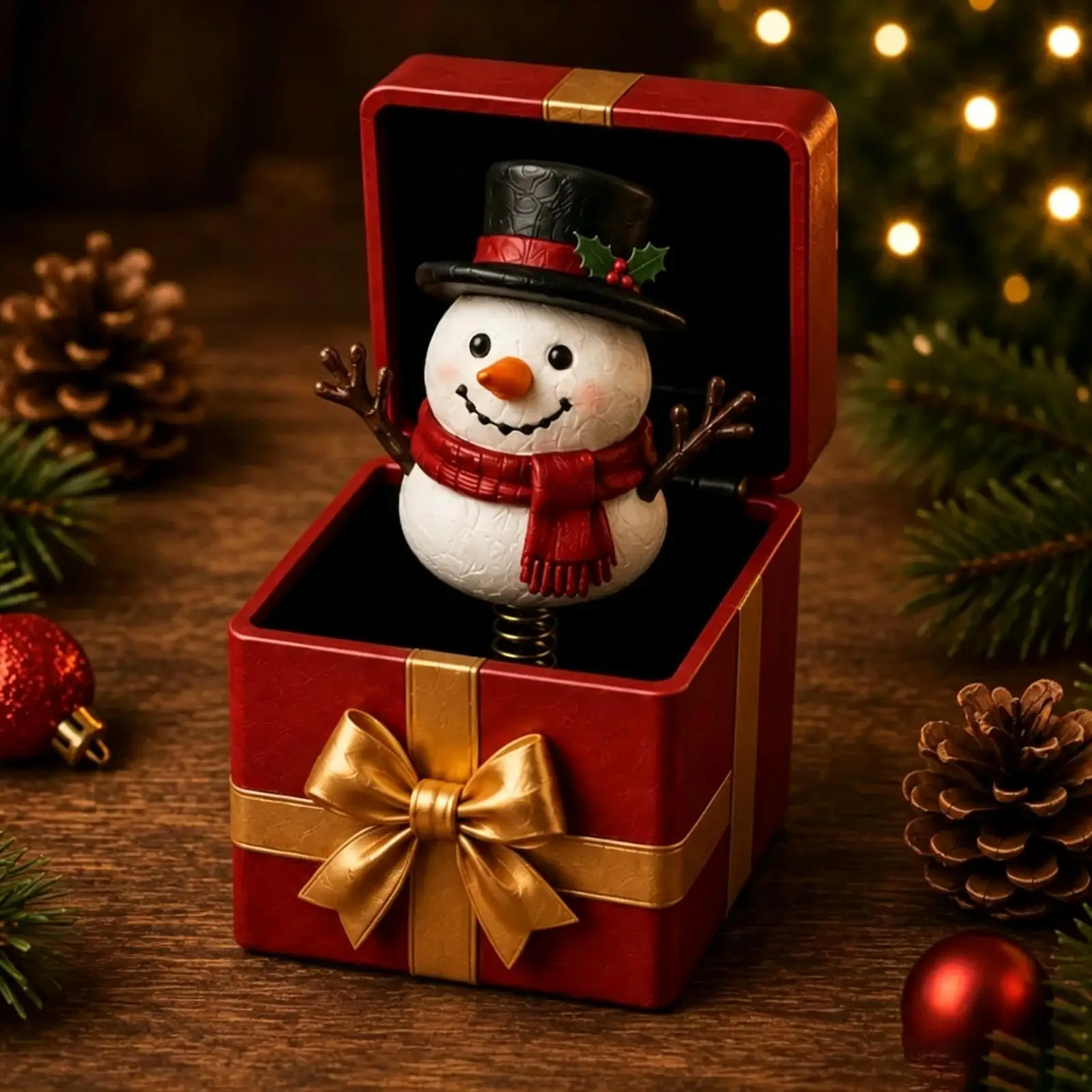 Christmas Interesting Gift Christmas Pop-up Gift Box Funny Creative Gifts Office Desk Decoration Home Decoration