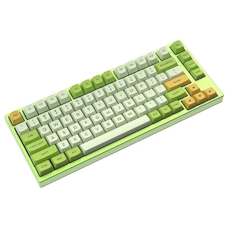 Cnc 82 tasten oem mechanische tastatur kunststoff kompakt rgb licht pc computer laptop schalter teclado clavier tastatur gaming tastatur