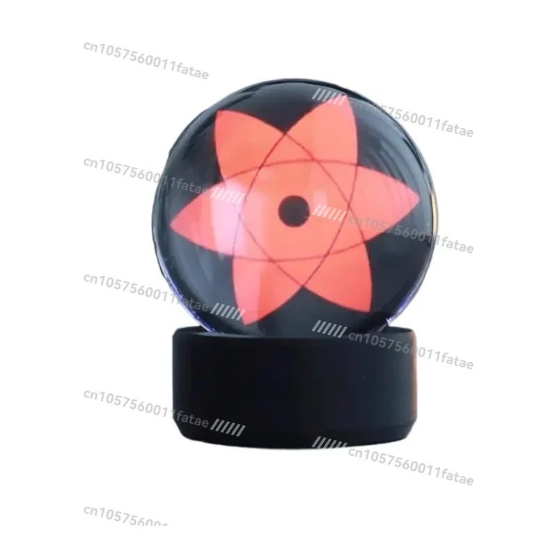 

Creative Writing Wheel Eye with LED Music Rhythm Display Computer Desktop Ornament Toy Gift Toy for Friends