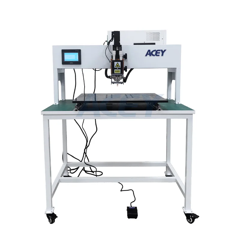 Custom 10000A Transistor Cylindrical  Pack Manual Spot Welding Machine for 18650 21700 26650 32650 32700 33140
