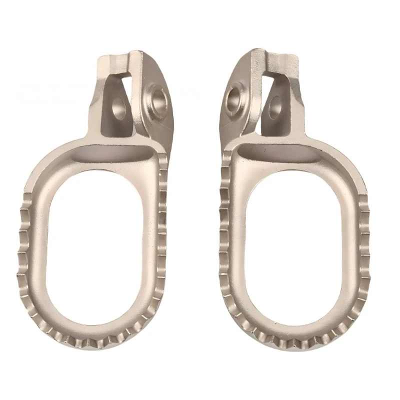 Motorcycle Foot Peg Set Serrated Metal Replacement Pair with Hardware for XCW XCF SXF FE EXC EXCF FE Trail Control, 68UF
