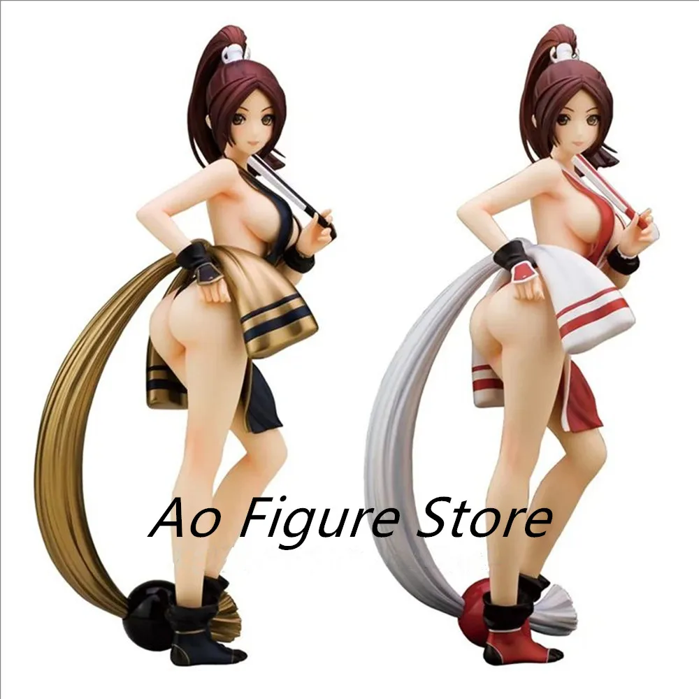 26cm The King of Fighters Anime Figure Millenium Fighting Mai Shiranui Action Figure Sexy Girl Figure Collection Model Doll Toys