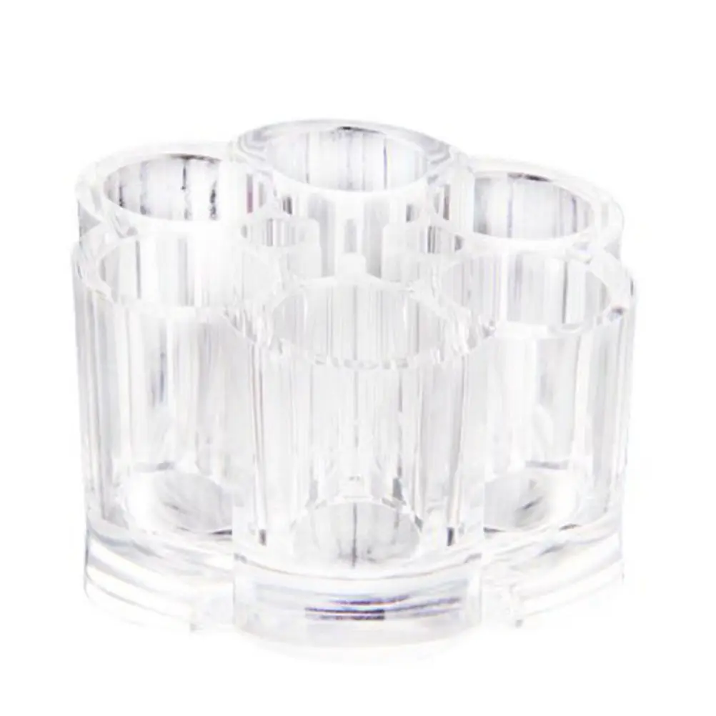 Plum Blossom Style Clear Acrylic Jewelry Makeup Organizer Transparent Makeup Stand Lip Gloss Lip Balm Storage