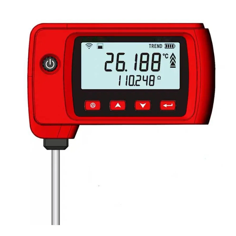 Roktools Portable Reference Thermometer Battery Operated Wireless Temperature Calibrator Max 180 Degree