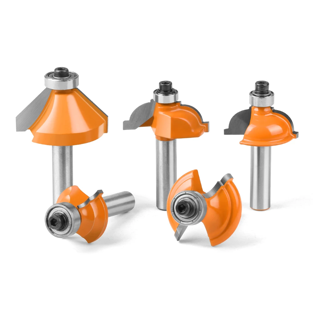 8mm Shank Line Table Edge Router Bit - French Baroque Woodworking cutter Tenon Cutter for Woodworking Tools