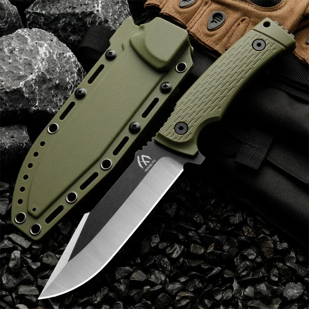 High quality multifunctional fixed blade - outdoor camping, rescue, and emergency survival knife, men's gift