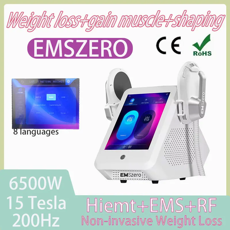 

2024 6500W 15 Tesla RF technology shaping EMS burning fat EMSZERO stimulating muscle growth factory direct sales