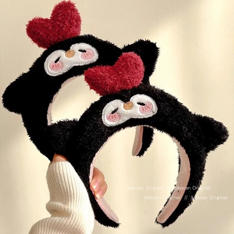 

Новая модель: Милая повязка для волос в виде пингвина для девочек, мягкая, удобная, не давит на лицо, для умывания.