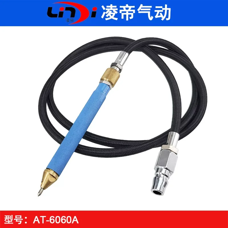 Taiwan Lingdi 6060A Powerful Pneumatic Engraving Pen, Metal Lettering Pen, Stone Carving and Shaping Air Engraving Pen