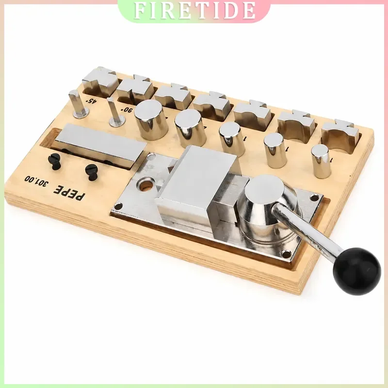 Multifunctional Jewelry Ring Bending Machine Gold Silver Copper Earring Forming Rounding Rolling Bender Tools Set