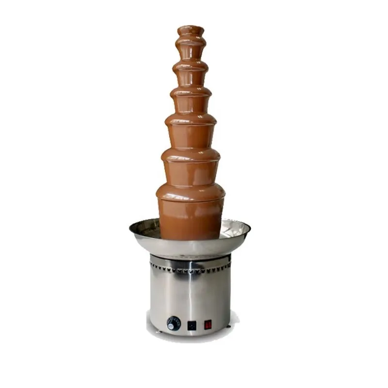 Commercial 7-story mini chocolate fountain for sale