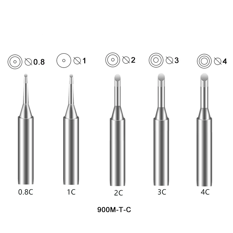 Imagem -04 - Bakon-a Ponta de Solda do Ferro Cabeça de Soldadura sem Chumbo Soldador da Lata Derruba k sk b 2b lb 0.8c 2c 3c 4c 5c 1.2d 1.6d 2.4d 3.2d Bk900m