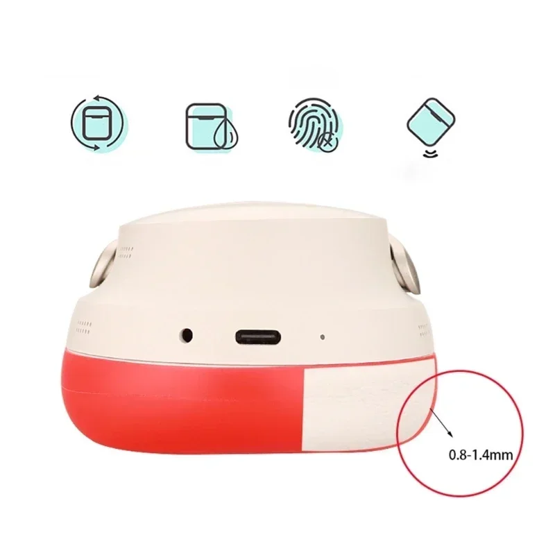 Silicone protective sleeve Pads Cushions For Bose QuietComfort Ultra Headphones Silicone Cover Case Dust proof and washable ，