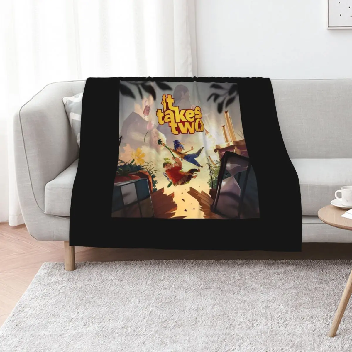 Mens Funny It Takes Two Halloween Throw Blanket Summer Luxury Blankets For Baby Bed linens Blankets For Sofas Blankets