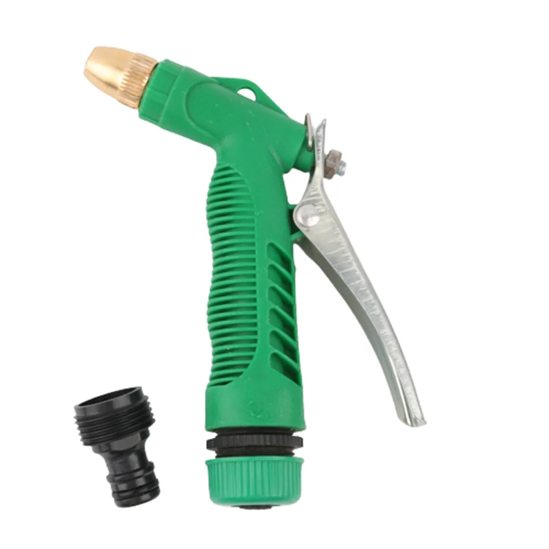 Adjustable High Pressure Gun Sprinkler Nozzle Durable Car Wash Spray Garden Water Gun for Plant Irrigation Watering Hose Nozzle