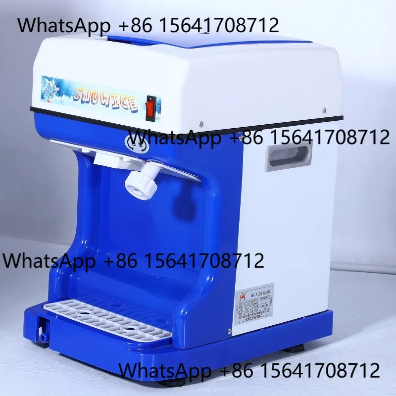 

Commercial Ice Crusher Automatic Ice Shaver Electric Ice Shaver 120kg/h Snow Cone Machine Slush Machine