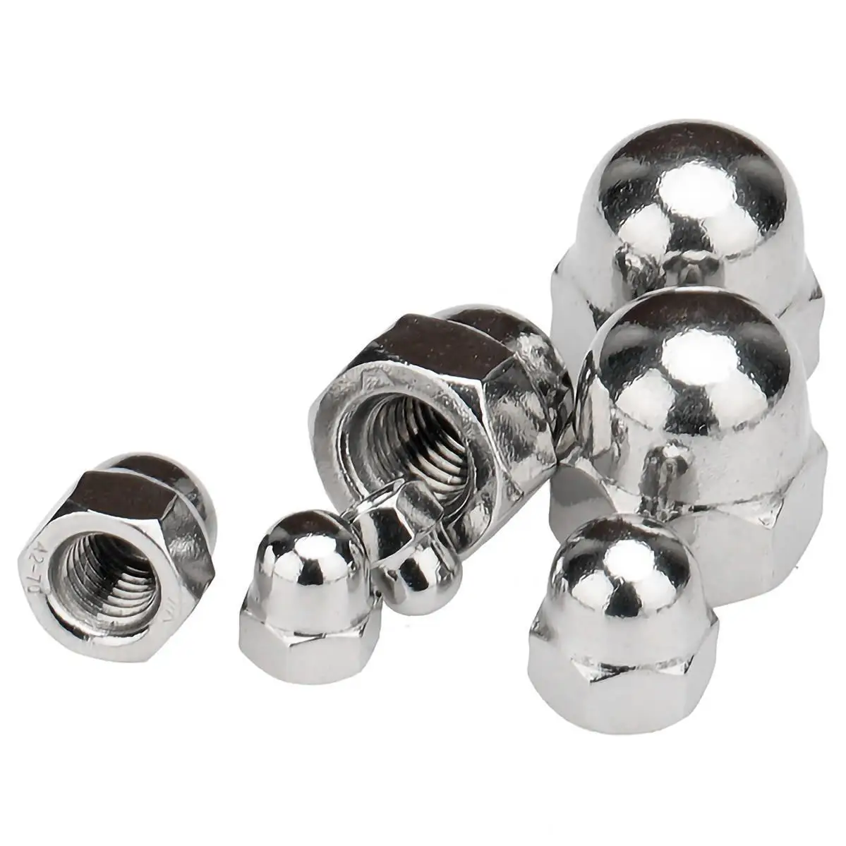 M3 M4 M5 M6 M8 M10 M12 304 Stainless Steel Cap Nut decorative ball head screw cap Anti-corrosion