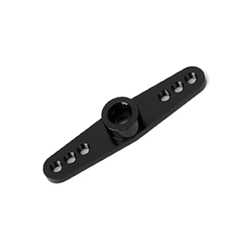 Alloy 25T Servo Horn Double Arm Steering Arms Compatible with 1/8 1/10 RC Car Futaba Savox Power HD HSP MG995 Servos Motor