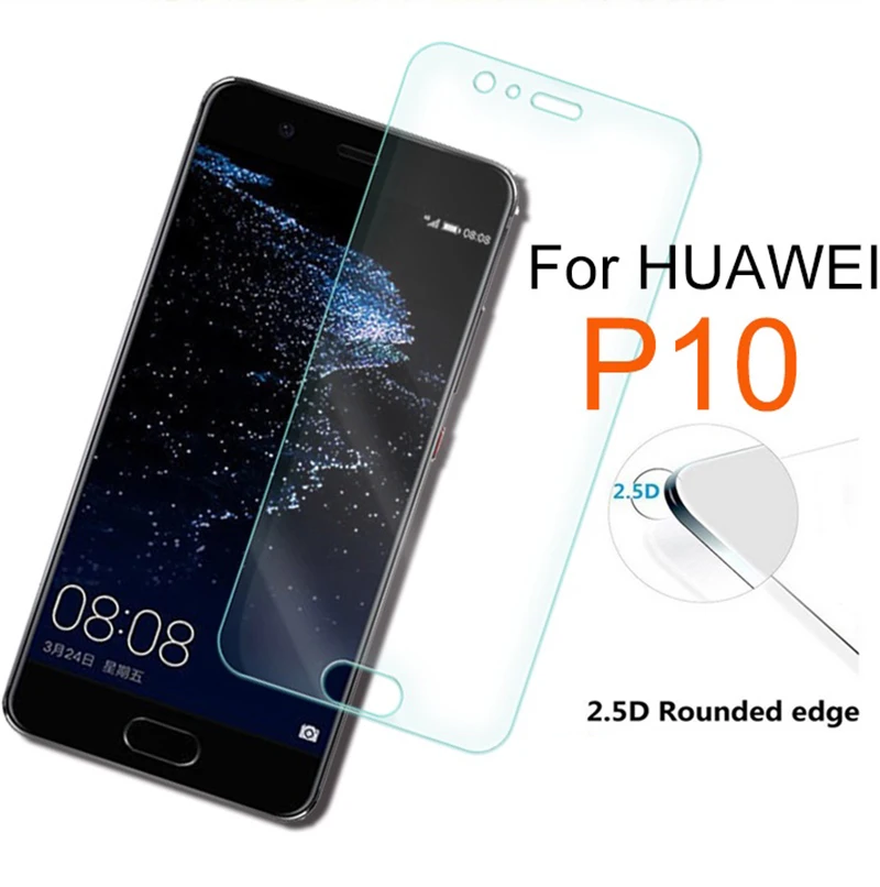 

Закаленное стекло 9H для Huawei P10, защитная пленка на экран 5,1 дюйма для VTR-L09 VTR-L29 VTR-AL00 VTR-TL00