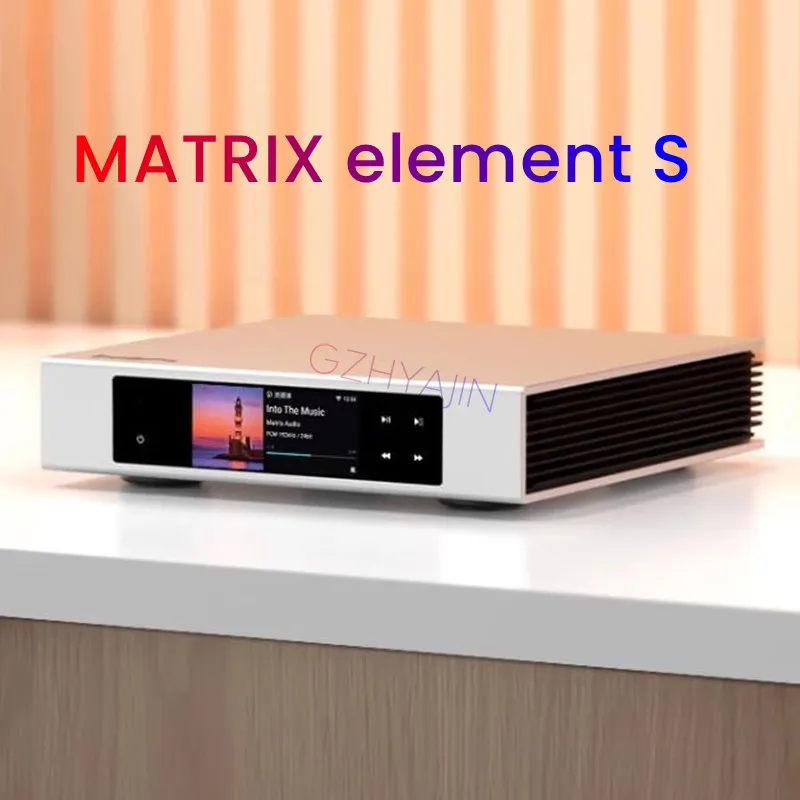 

NEWest MATRIX element S digital audio player with USB DAC, pure digital playback, pure turntable streaming, online streaming