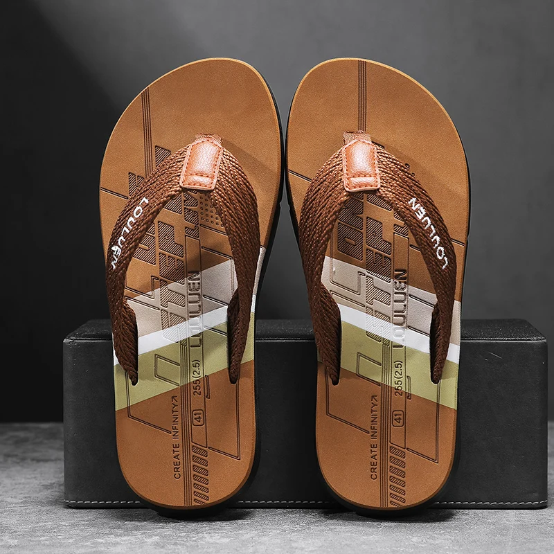Slippers for men, tongs, sandalias a bout ouvert a la moda para hombres, nouveau style summer, duraderos y aptos para chaque