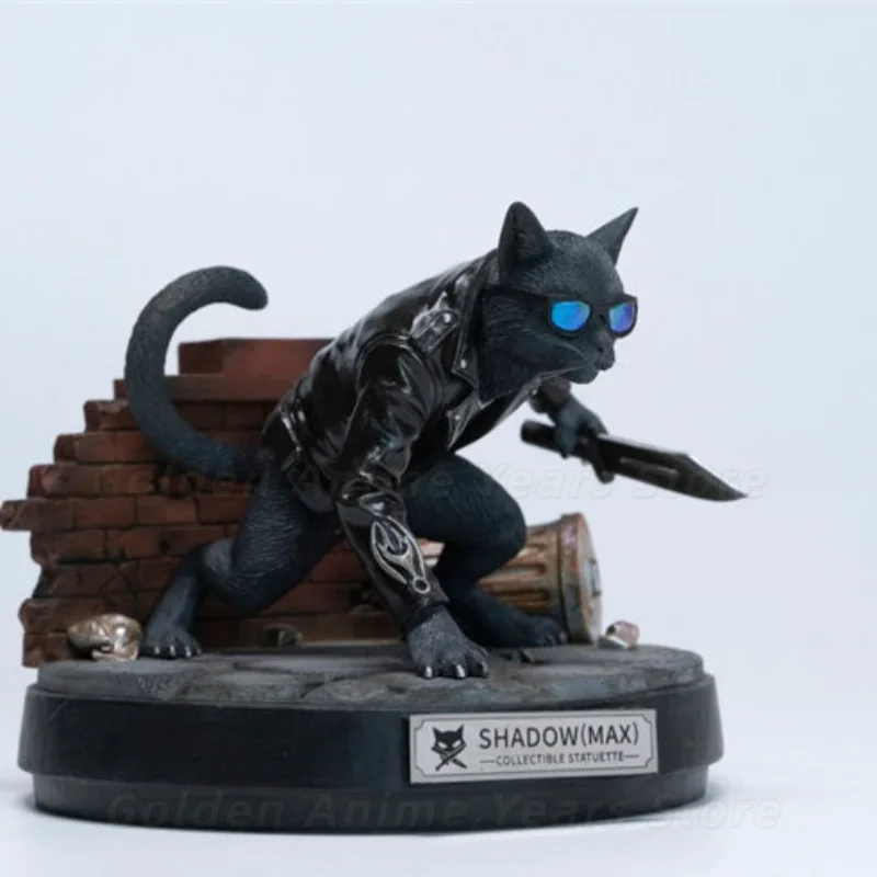 【Pre-order】JXK Gangster Cat Shadow Assassin Max JXK376 Static Animal Model Figure Ornament Gift&Collection