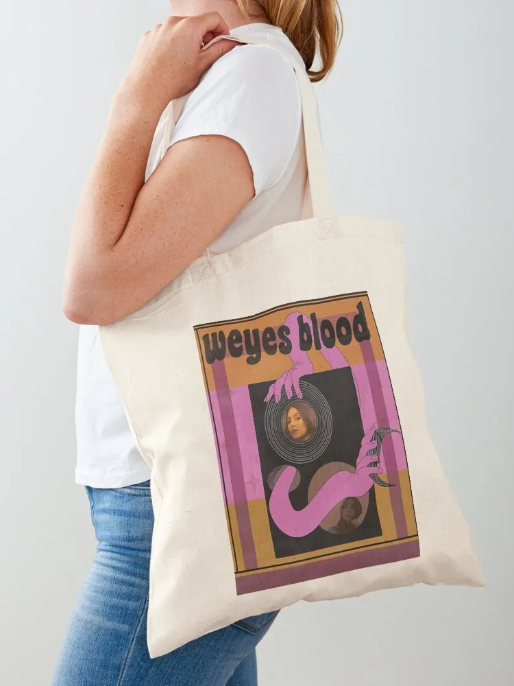 Weyes Blood Unofficial Merch Tarot Card Tote Bag tote bag university eco pack personalized tote Canvas Bag