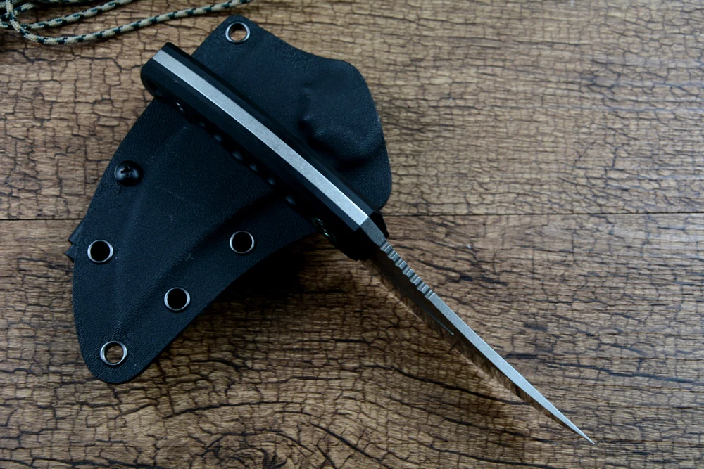 TWOSUN Hunting Fixed Knife D2 - Knife Hunting Fixed Blade ulasan dan harga