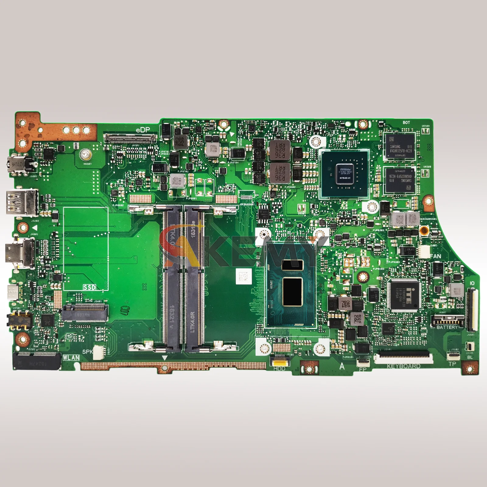 Placa base para ordenador portátil X530UN para ASUS VivoBook S5300U X530UN K530U S530U X530U placa base para portátil con CPU I3 I5 I7 110% pruebas OK