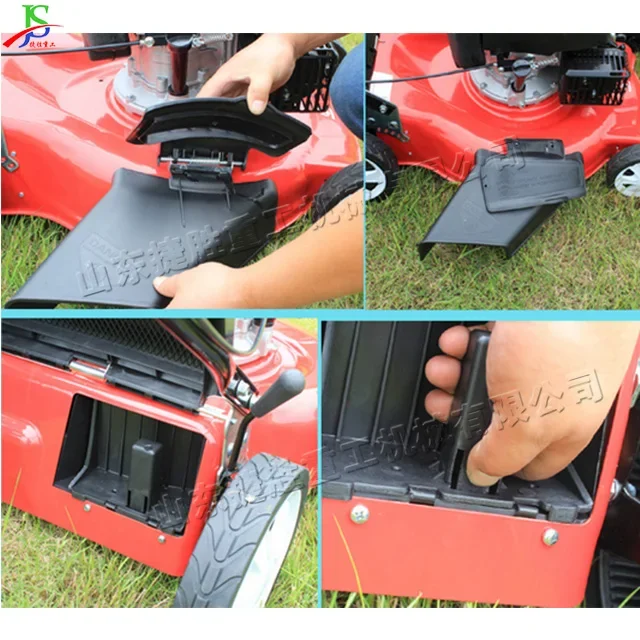 Hand-Push Gasoline Lawn Mower, Four-Stroke, Gasolina Farm, Auto-propelido, Novo