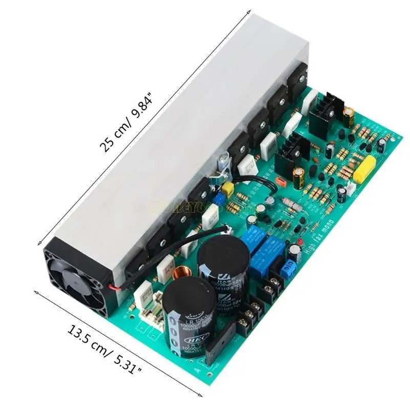 F62C DX-800A Power Amplifier Board 2SA1943 2SC5200 800W Mono High Power AMP Amp view 6