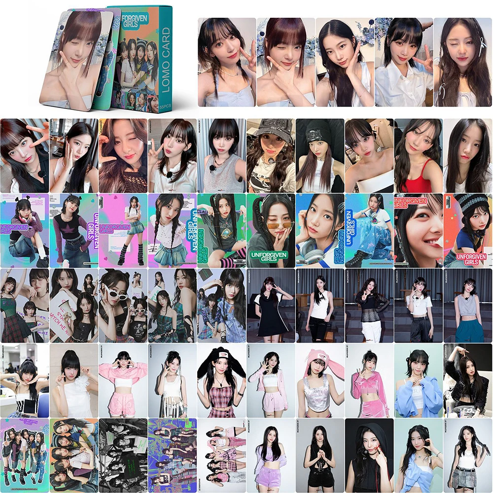 55 Cards of Korean Girl Group Koka Day New Album Miyawaki Sakira Kim Chaiyuan